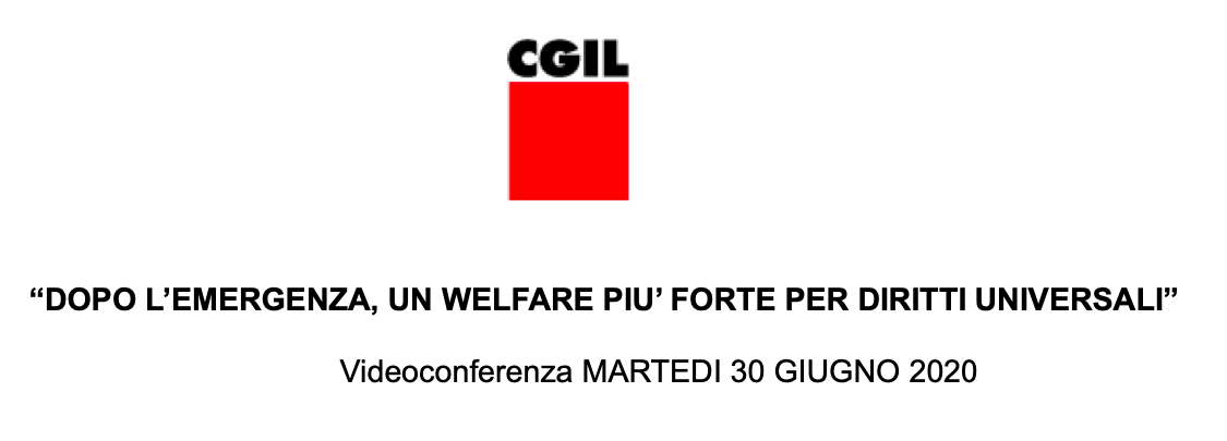 Dopo l’emergenza, un welfare più forte per diritti universali